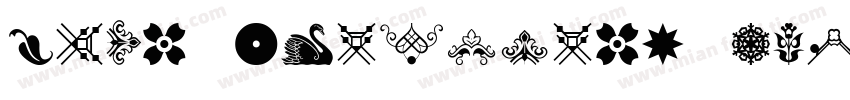 Soft Ornaments TEW字体转换